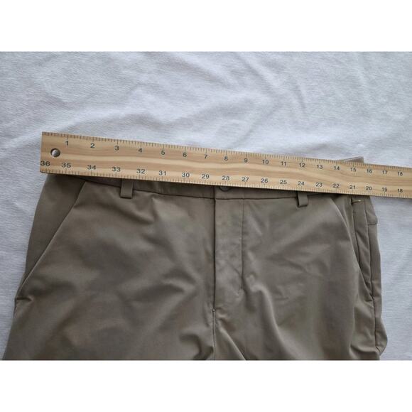 Lululemon Pants Mens 31 Tan Brown Commission Pant Warpstream Casual Athleisure - Picture 4 of 11